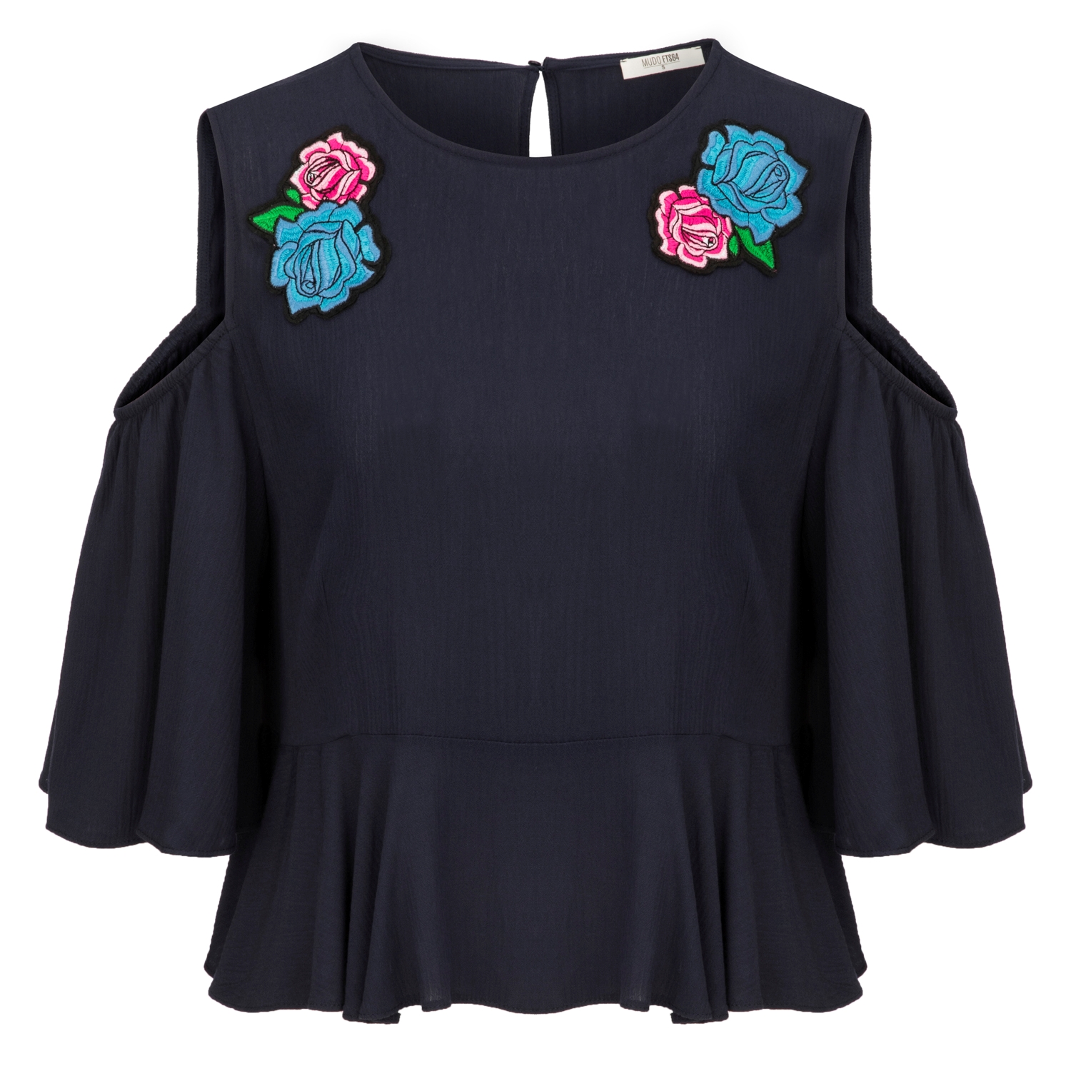 OMUZ DEKOLTELİ CASUAL BLUZ