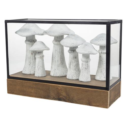  TERRA MUSHROOMS BİBLO SET/3 BEYAZ 40X26CM
