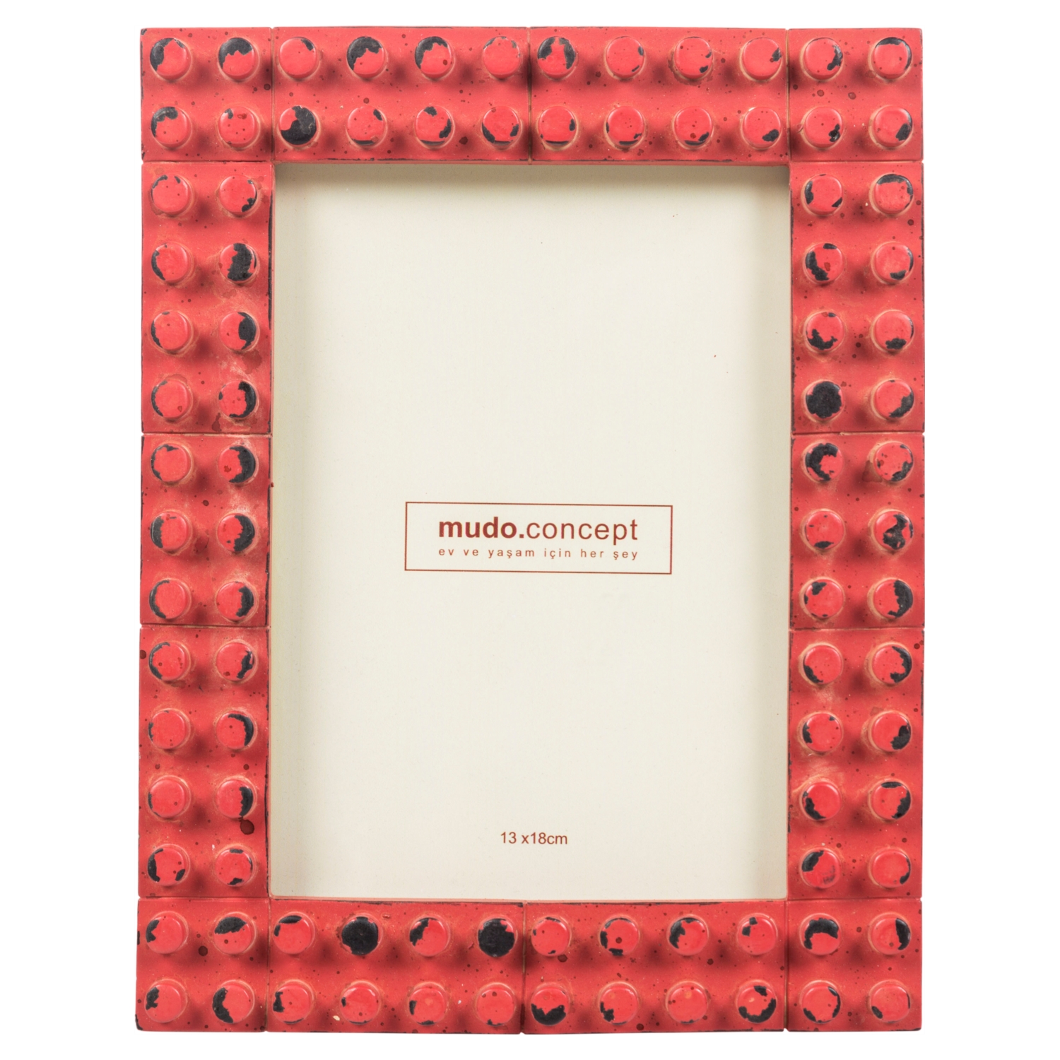 LEGO ÇERÇEVE KIRMIZI 13X18 CM