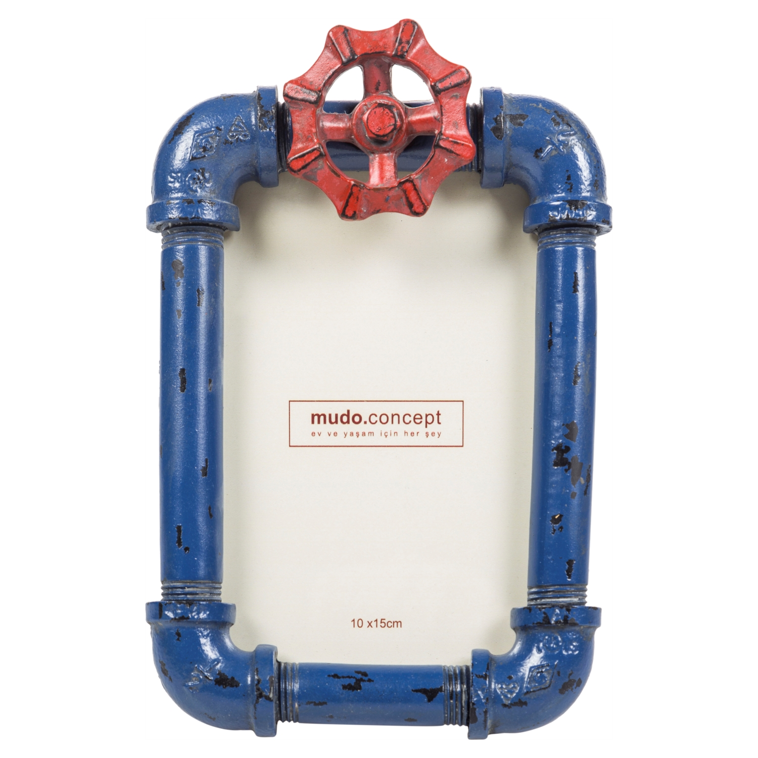 TUBE ÇERÇEVE MAVİ 10X15 CM