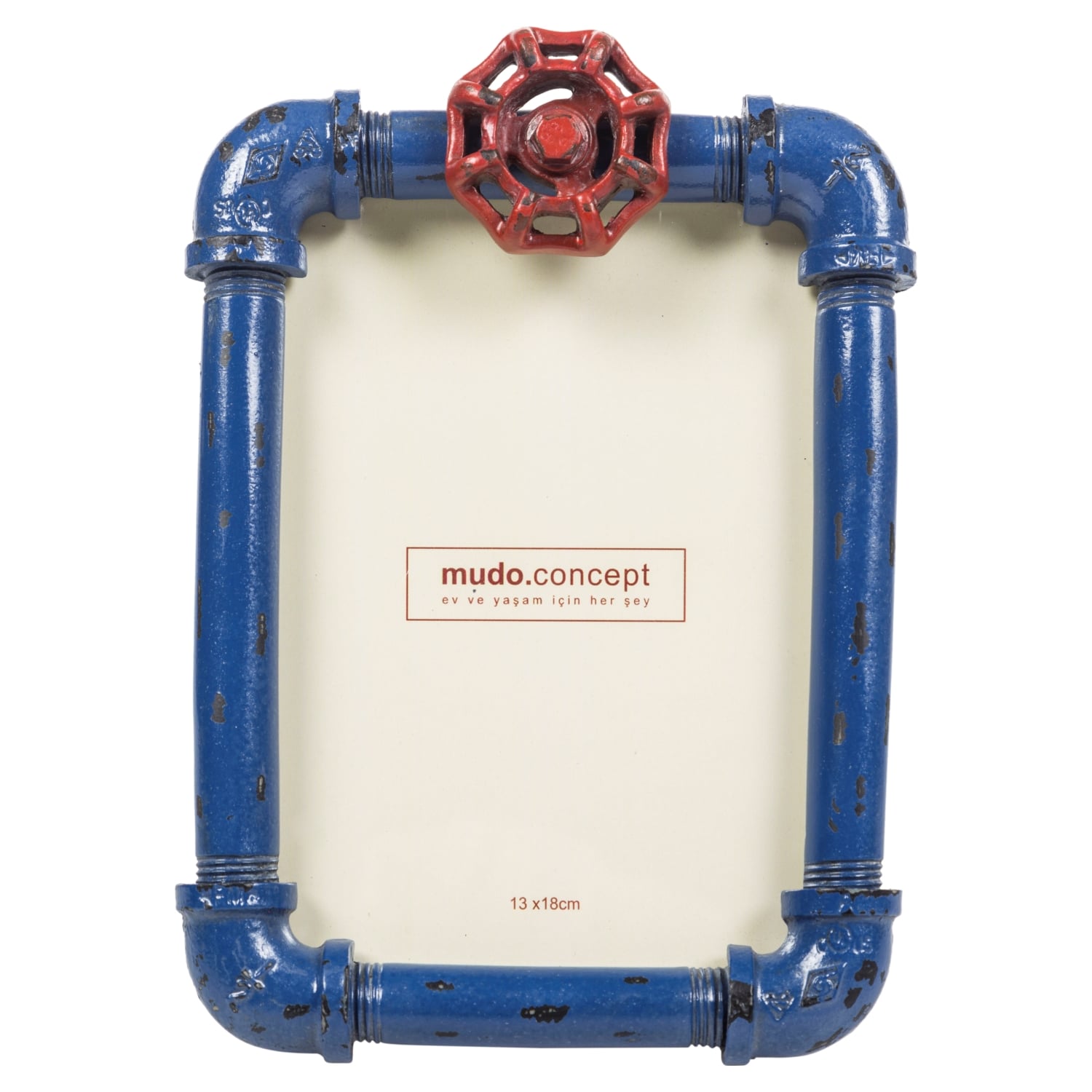 TUBE ÇERÇEVE MAVİ 13X18 CM