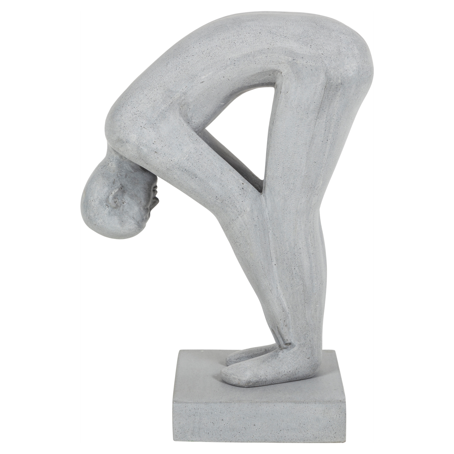 STATUE MAN I GRİ BİBLO 50 & 30 & 70 CM