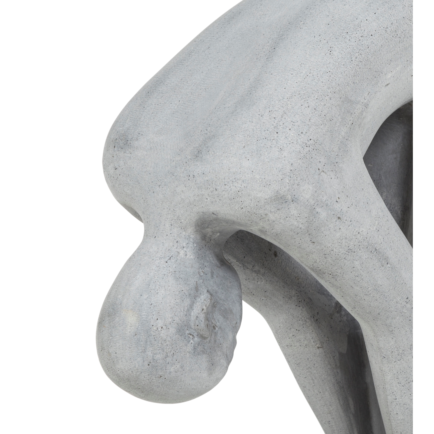 STATUE MAN I GRİ BİBLO 50 & 30 & 70 CM