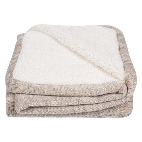  JUSTIN BABY BLANKET LATTE 80X110