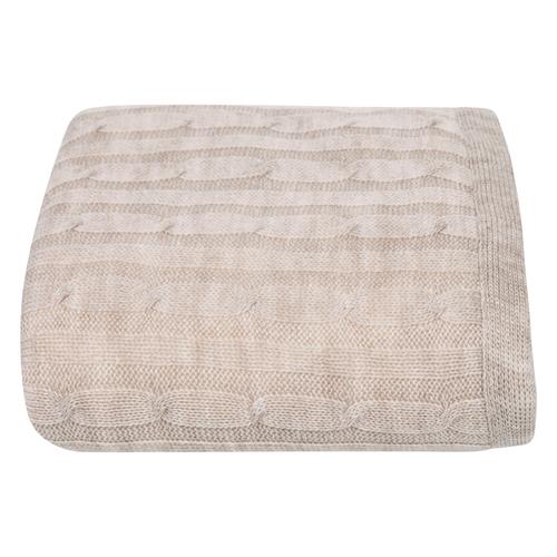  JUSTIN BABY BLANKET LATTE 80X110