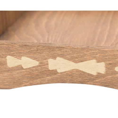  NAVAJO AHŞAP PEÇETELİK - 20 CM