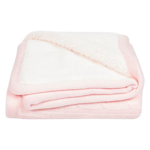  JUSTIN BABY BLANKET PEMBE 80X110
