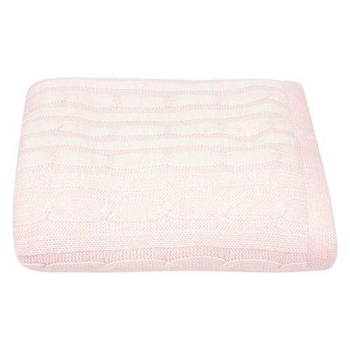  JUSTIN BABY BLANKET PEMBE 80X110