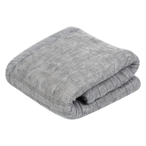  JUSTIN BABY BLANKET GRİ 80X110