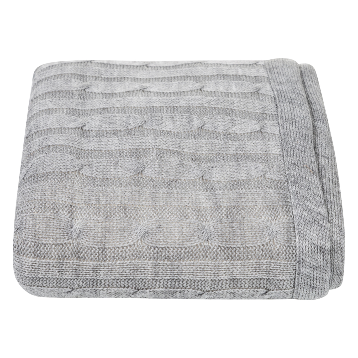 JUSTIN BABY BLANKET GRİ 80X110