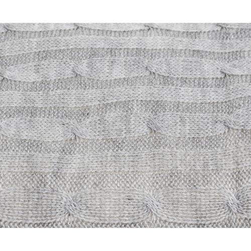  JUSTIN BABY BLANKET GRİ 80X110