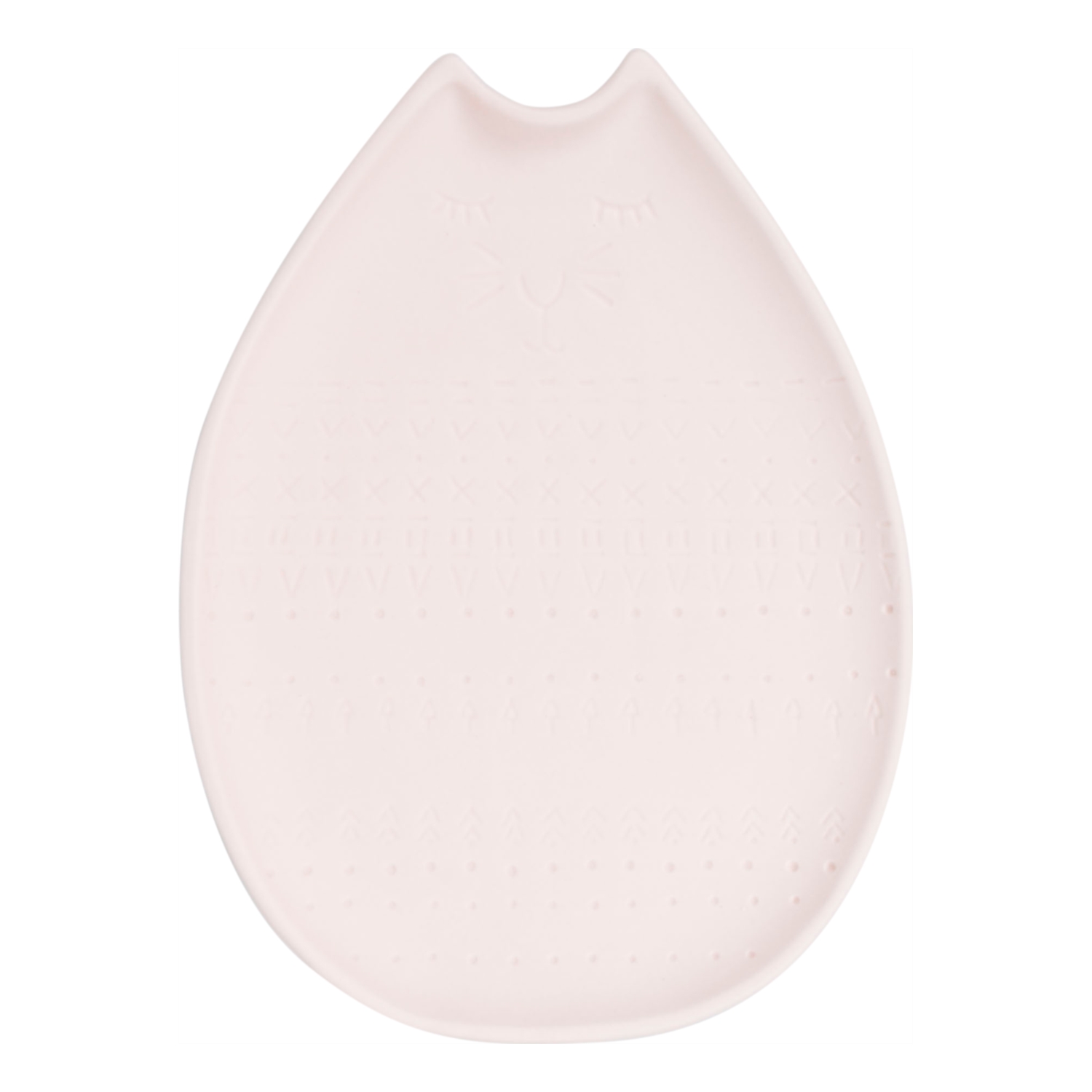 TOMBUL KEDİ ŞEKİLLİ BÜYÜK SERVİS TABAĞI - 25 & 18 CM