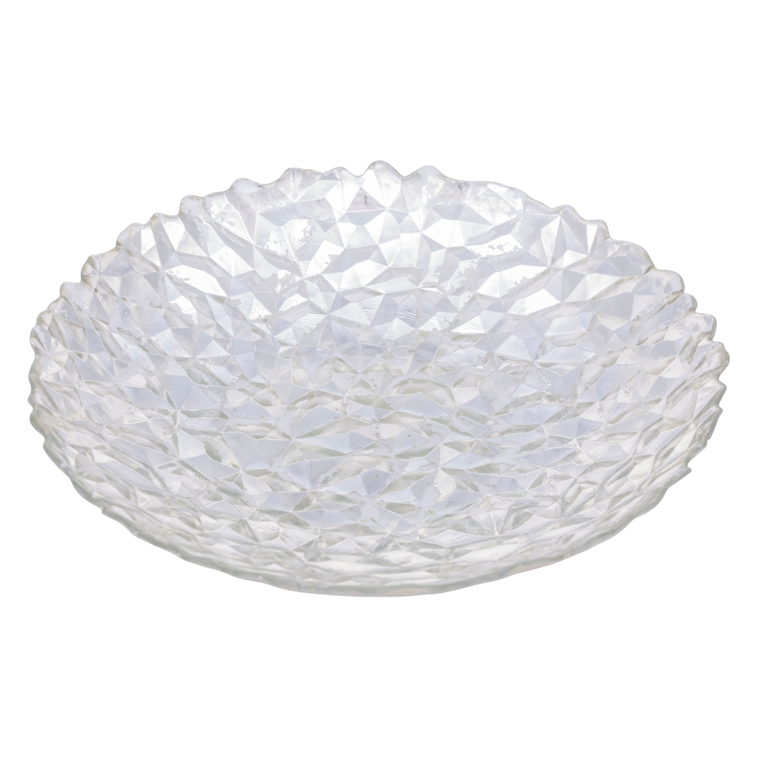 MERKÜRİ GÜMÜŞ DEKORATİF TABAK - 33 CM