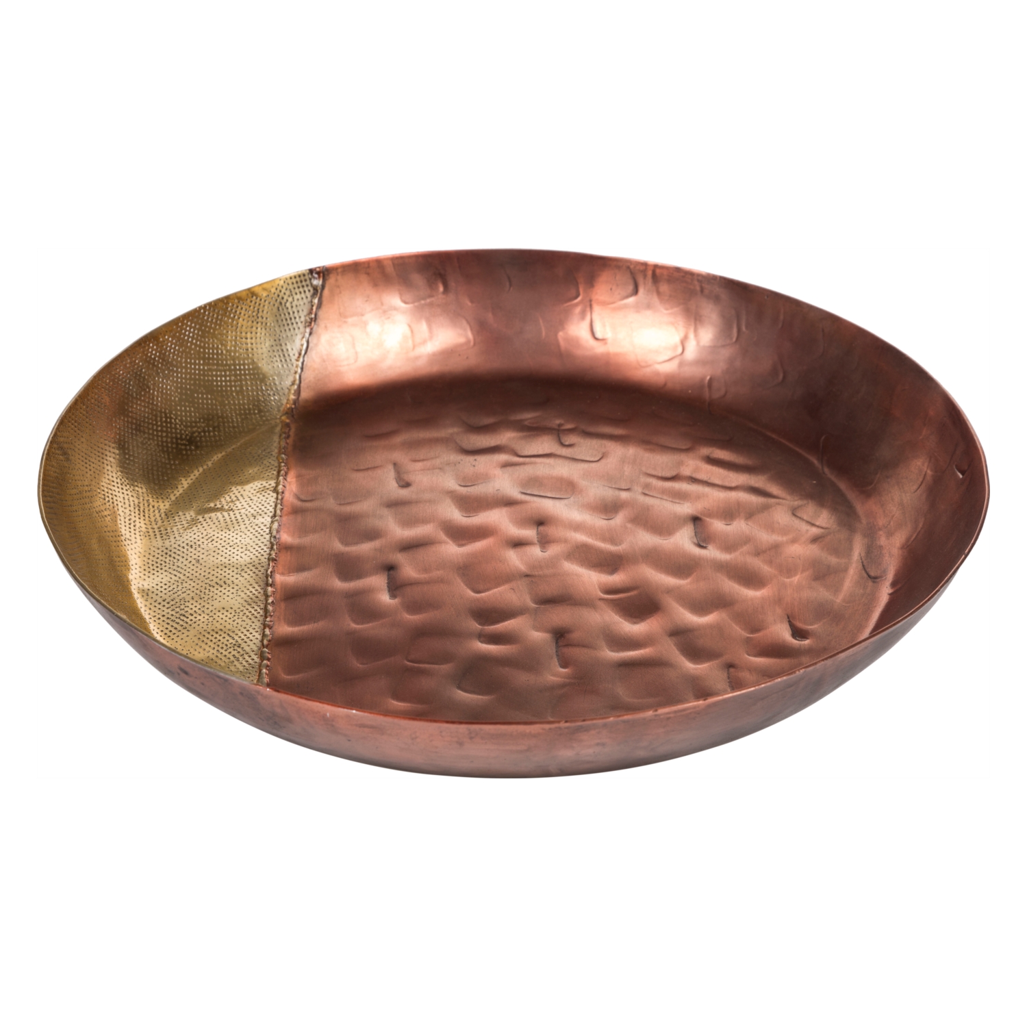 HORUS COPPER DEKORATİF TEPSİ 39 CM