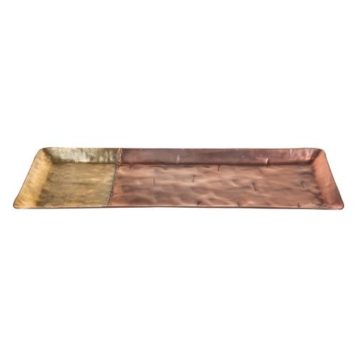  HORUS COPPER DEKORATİF TEPSİ 50 CM