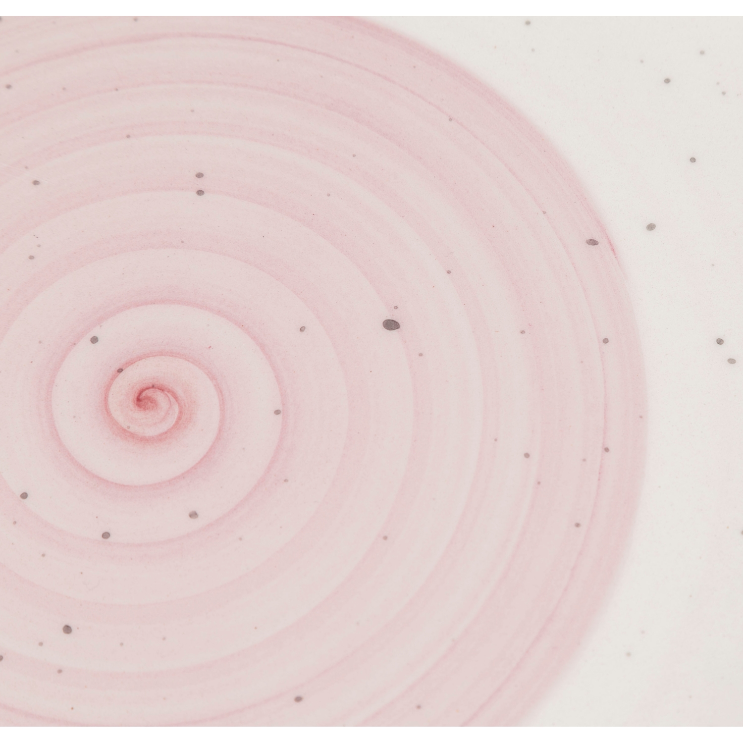 VICTORIA PEMBE SERVİS TABAĞI - 26 CM