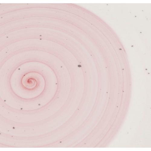  VICTORIA PEMBE SERVİS TABAĞI - 26 CM