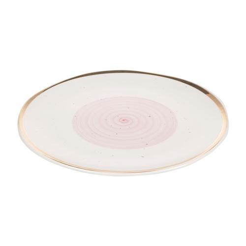  VICTORIA PEMBE SERVİS TABAĞI - 26 CM