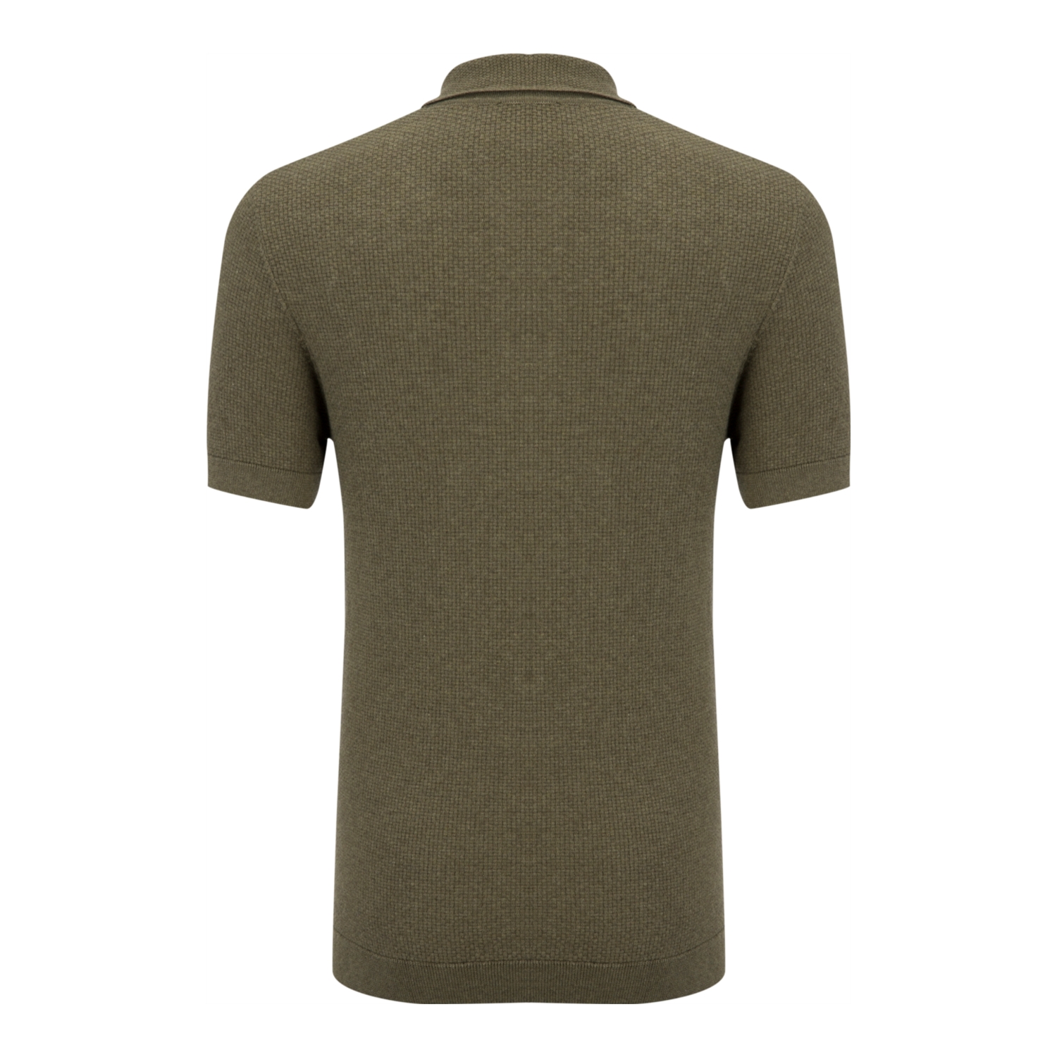 POLO YAKA ÖRME T-SHIRT