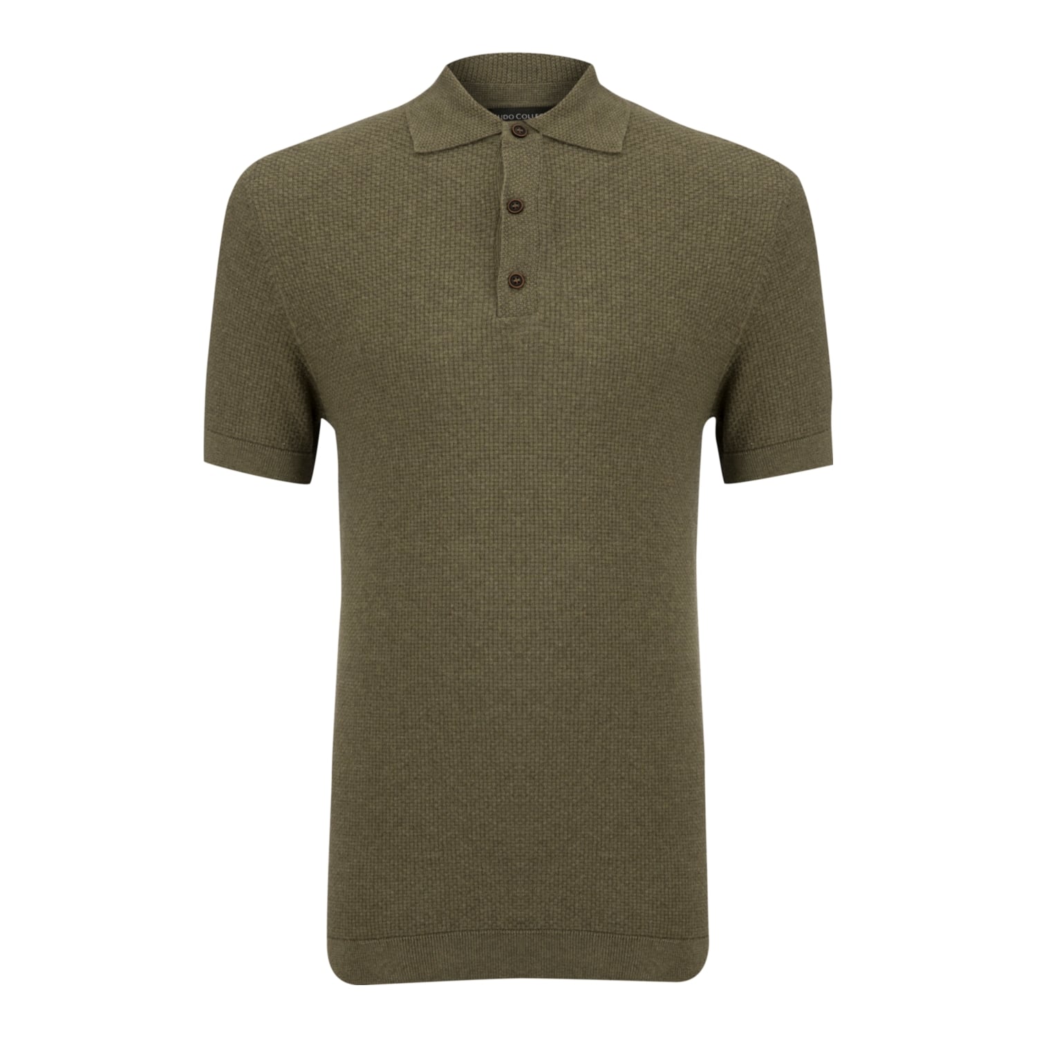 POLO YAKA ÖRME T-SHIRT