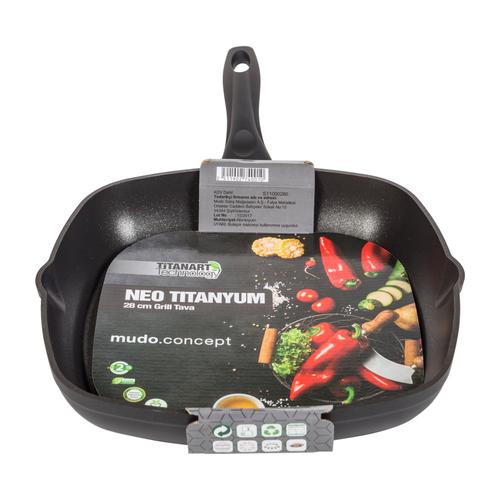  NEO TİTANYUM GRILL TAVA - 28 CM