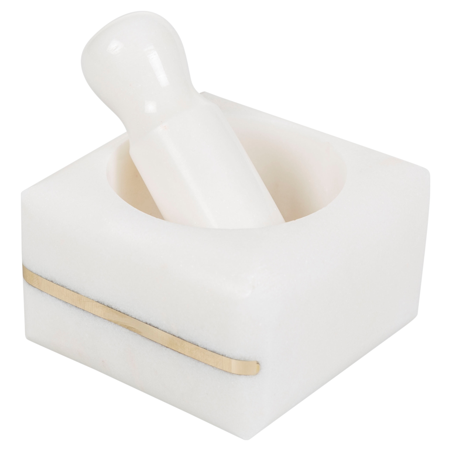 GLOW  HAVAN 10X10X 6 CM-BEYAZ