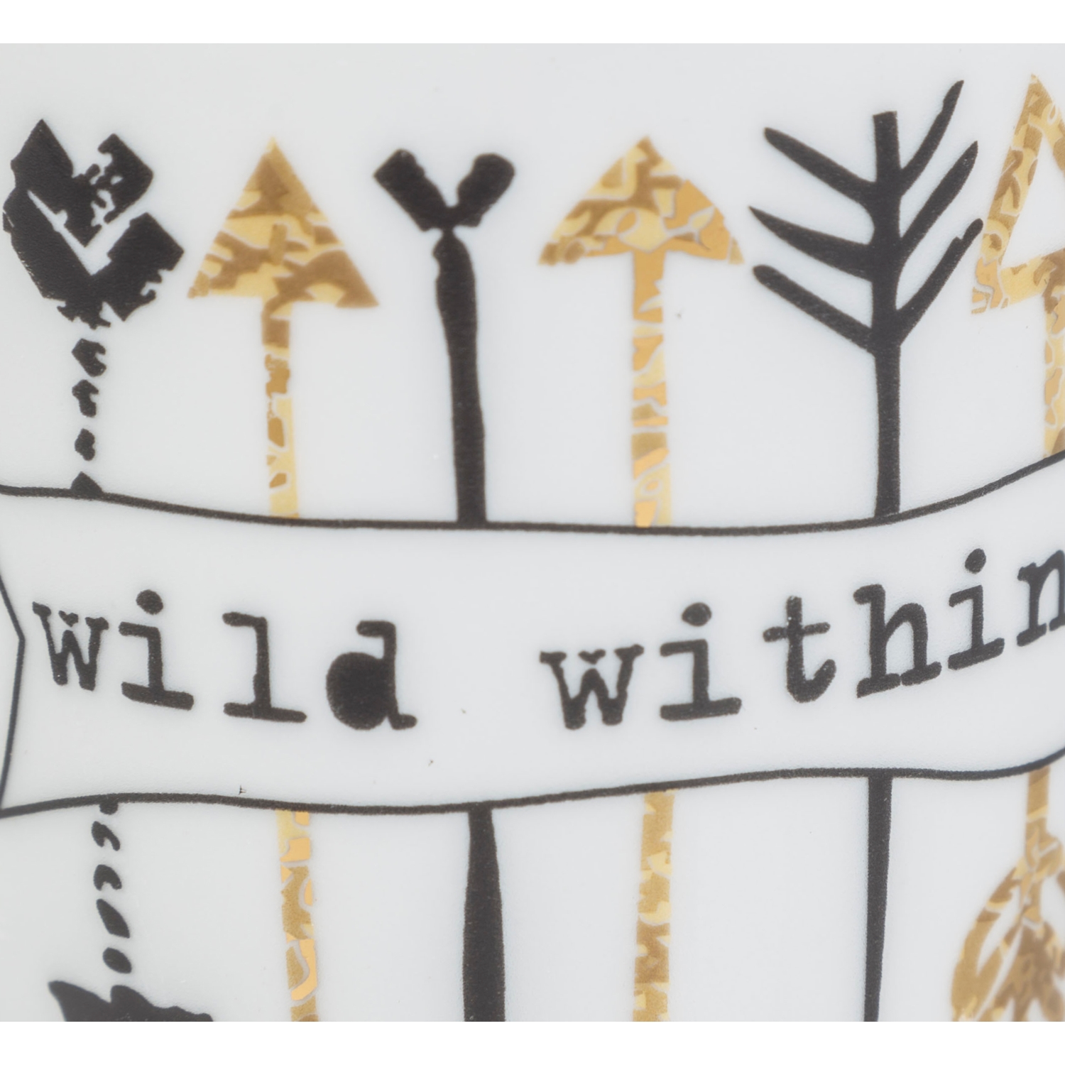 METAL KUTULU WILD WITHIN KUPA SET 300 ML