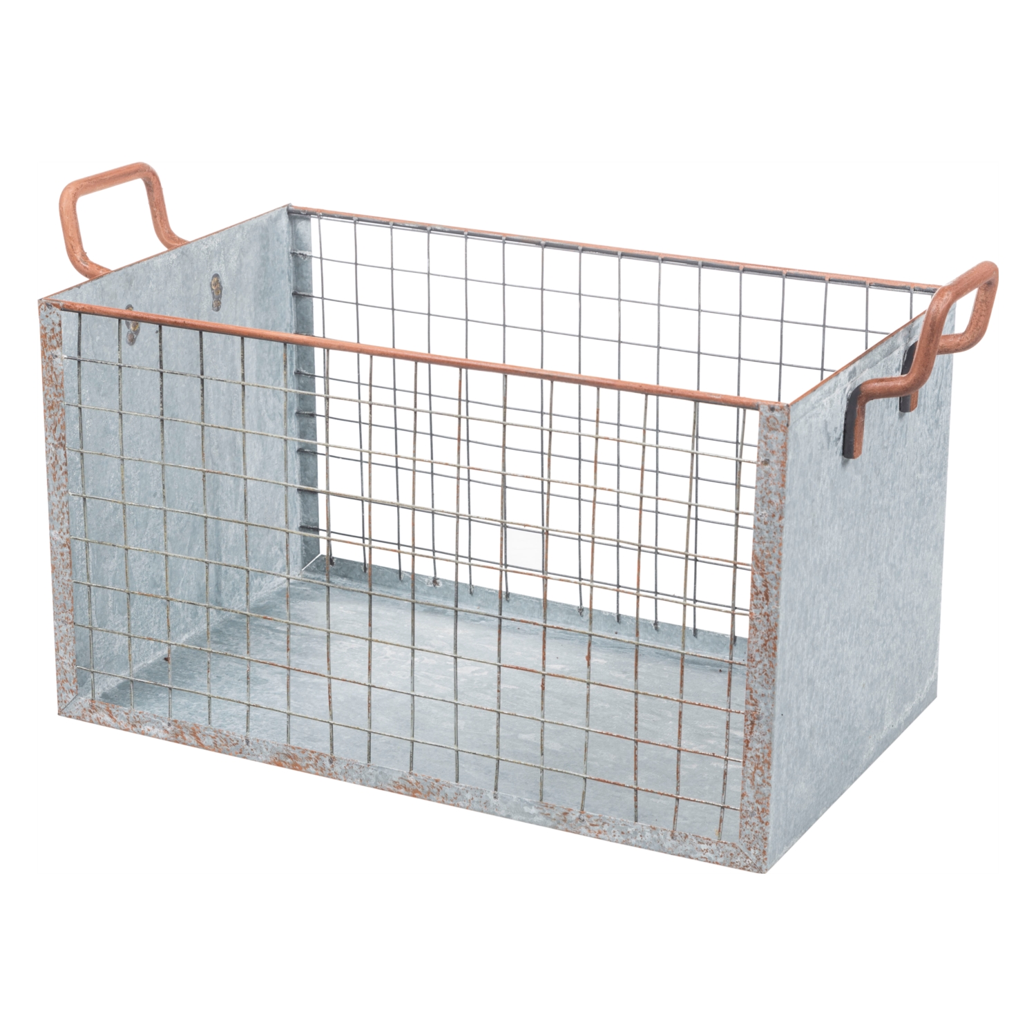 BAKIR GAZETELİK 43X25X24 CM