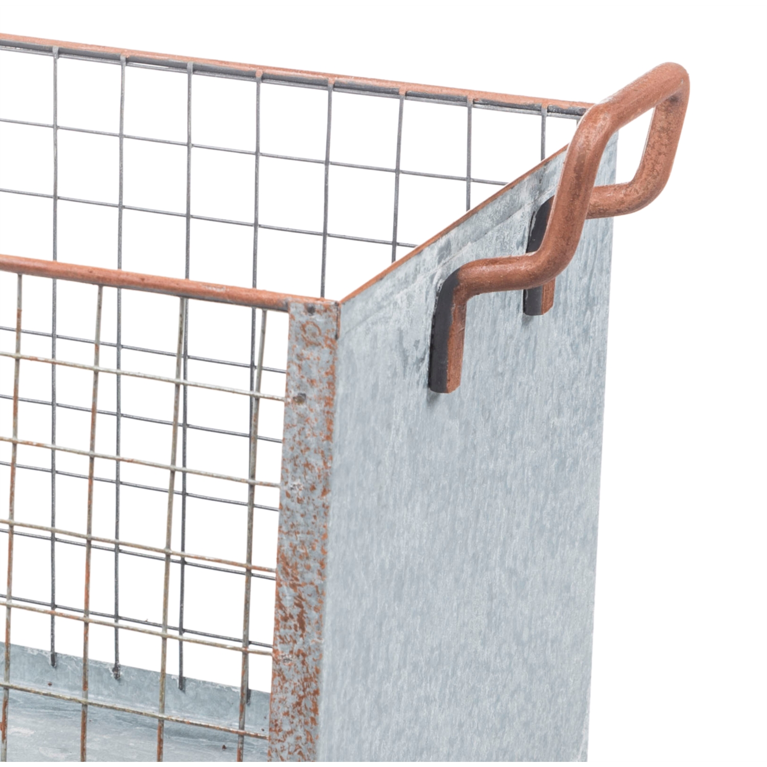 BAKIR GAZETELİK 43X25X24 CM