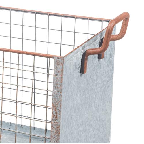  BAKIR GAZETELİK 43X25X24 CM