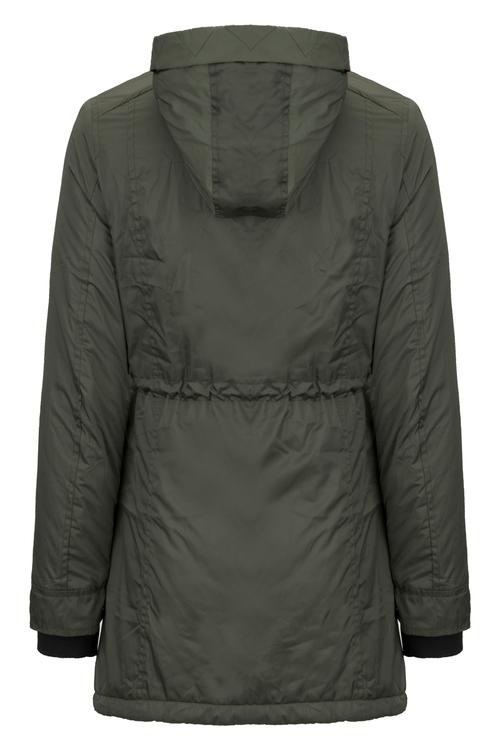  BELİ BÜZGÜLÜ PARKA