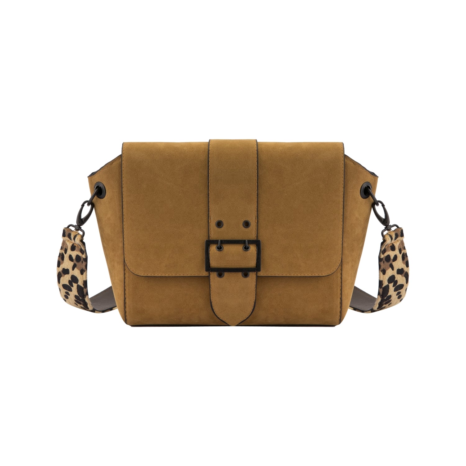 LEOPAR DESENLİ ASKILI OMUZ ÇANTASI