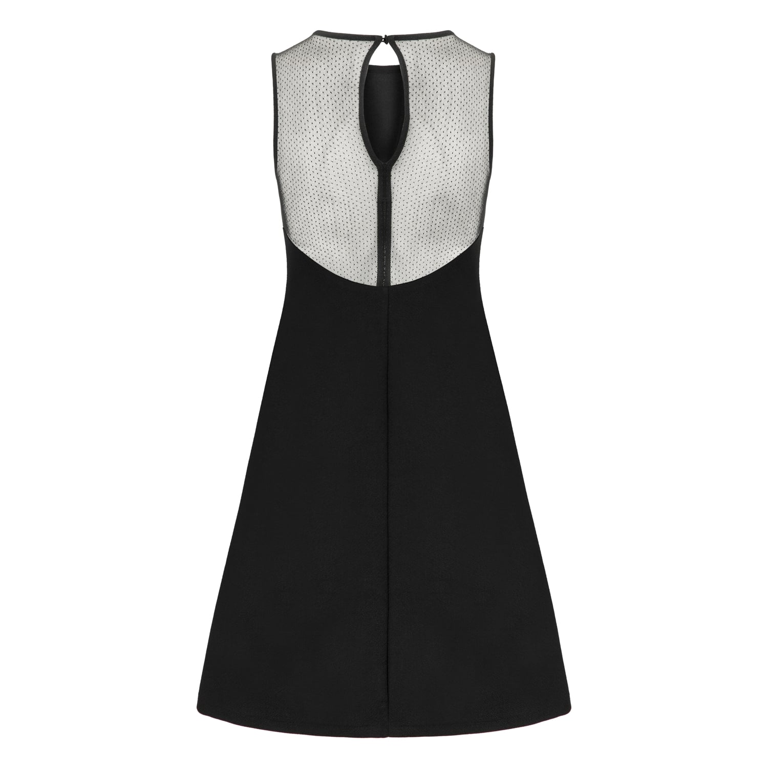 SIRT DEKOLTELİ MİNİ ELBİSE