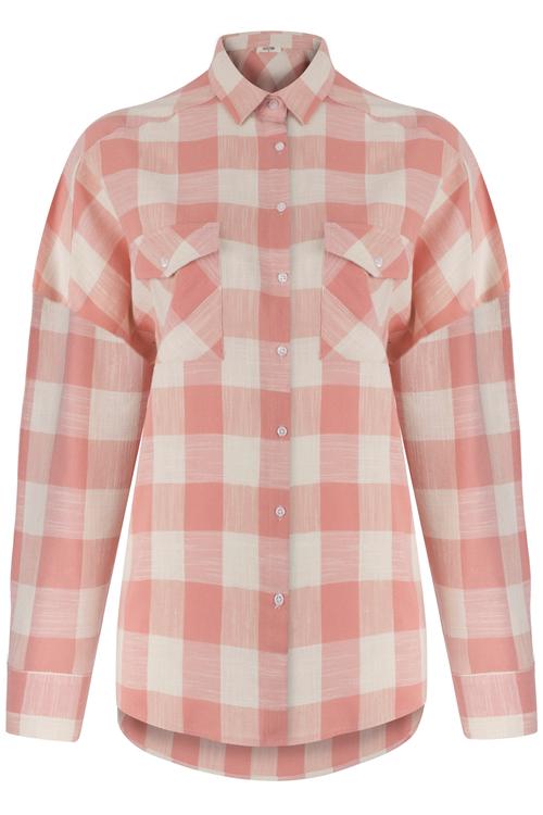  KARELİ ÇİFT CEPLİ GÖMLEK