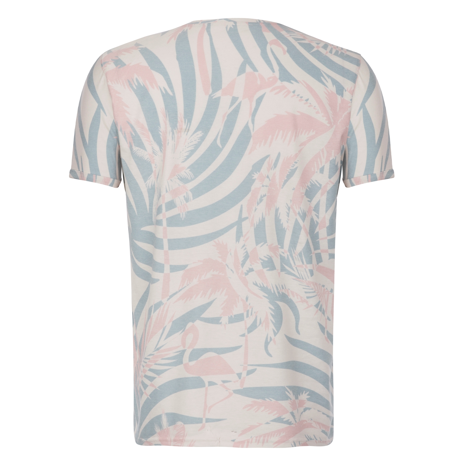 PALMİYE DESENLİ T-SHIRT