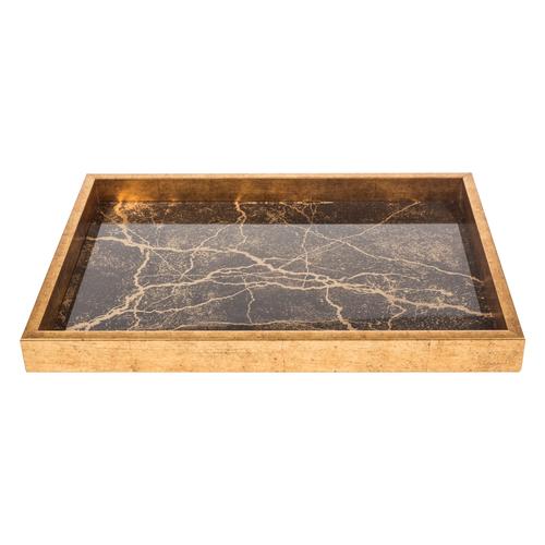  MARBLE DEKORATİF TEPSİ 32X47CM