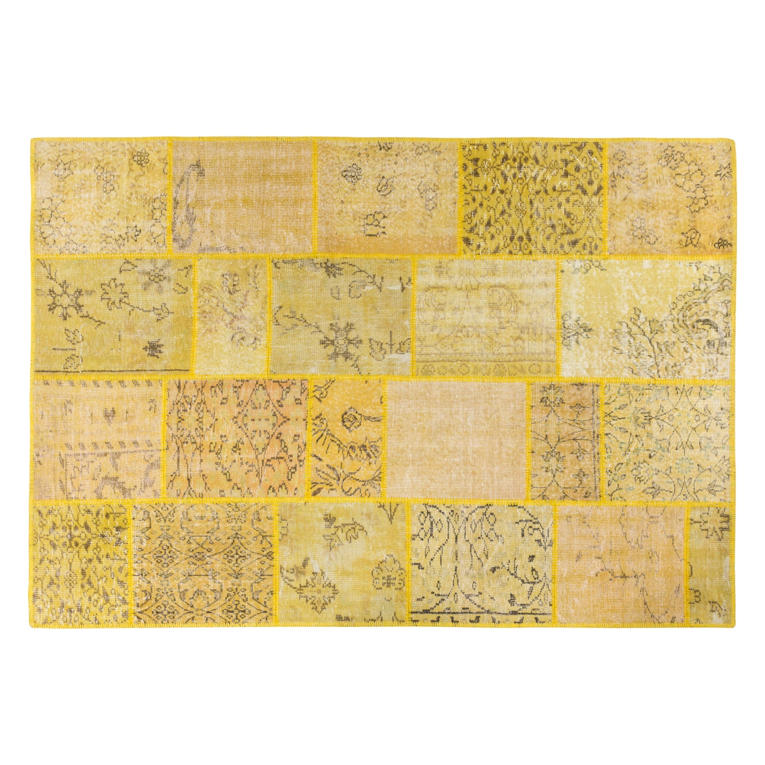 LİMA PATCHWORK HALI SARI 170X240 CM