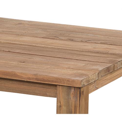  BIANCO TİK AĞACI MASA S