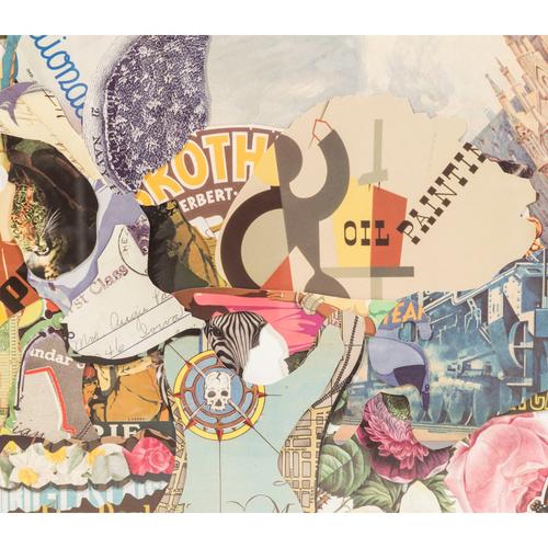  SIDE FACE OF A SKULL PANO 100X100 CM