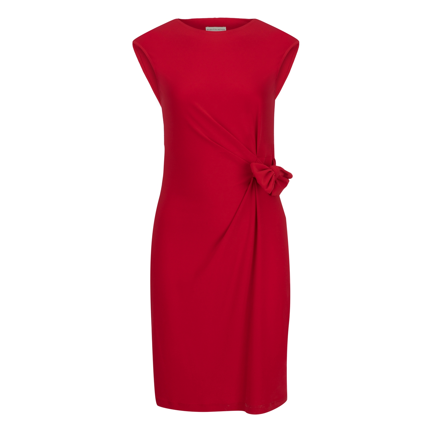 BELDEN KURDELELİ ELBİSE