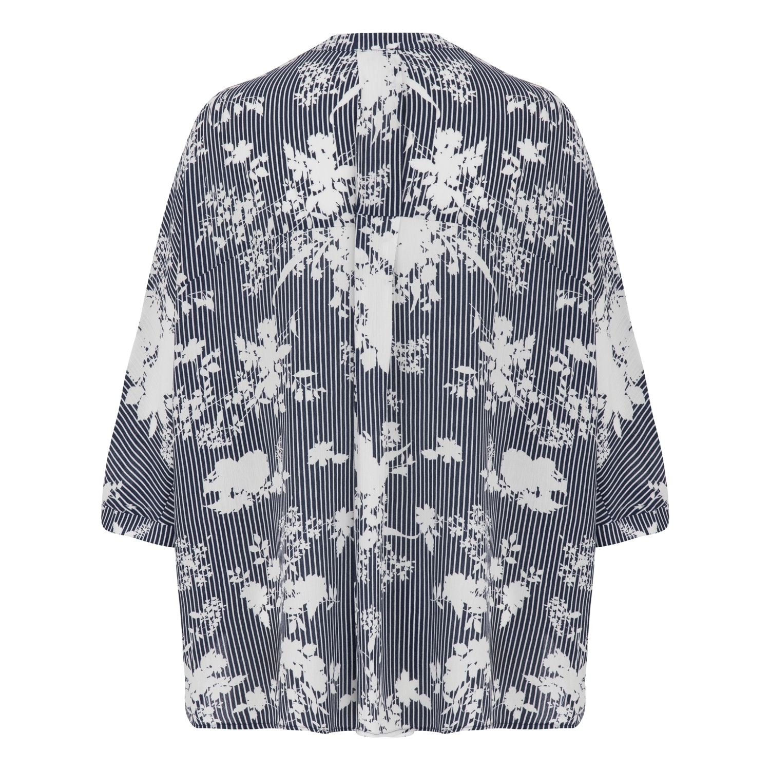 ÇİÇEKLİ BOL KESİM GÖMLEK