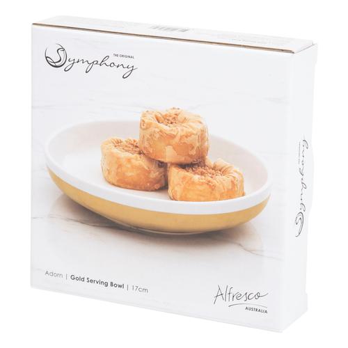  GOLD SERVİS KASESİ 17 x 17 x 3.5 CM