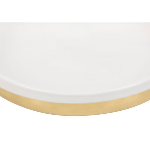  GOLD SERVİS KASESİ 17 x 17 x 3.5 CM