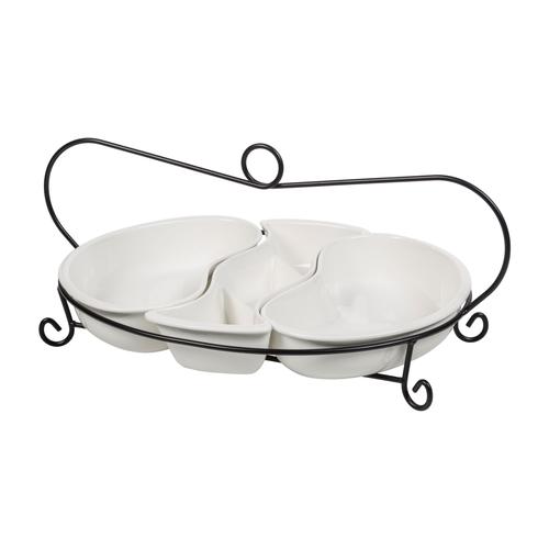  GURME OVAL SERVİS SET 53 x 37 x 24.5 cm