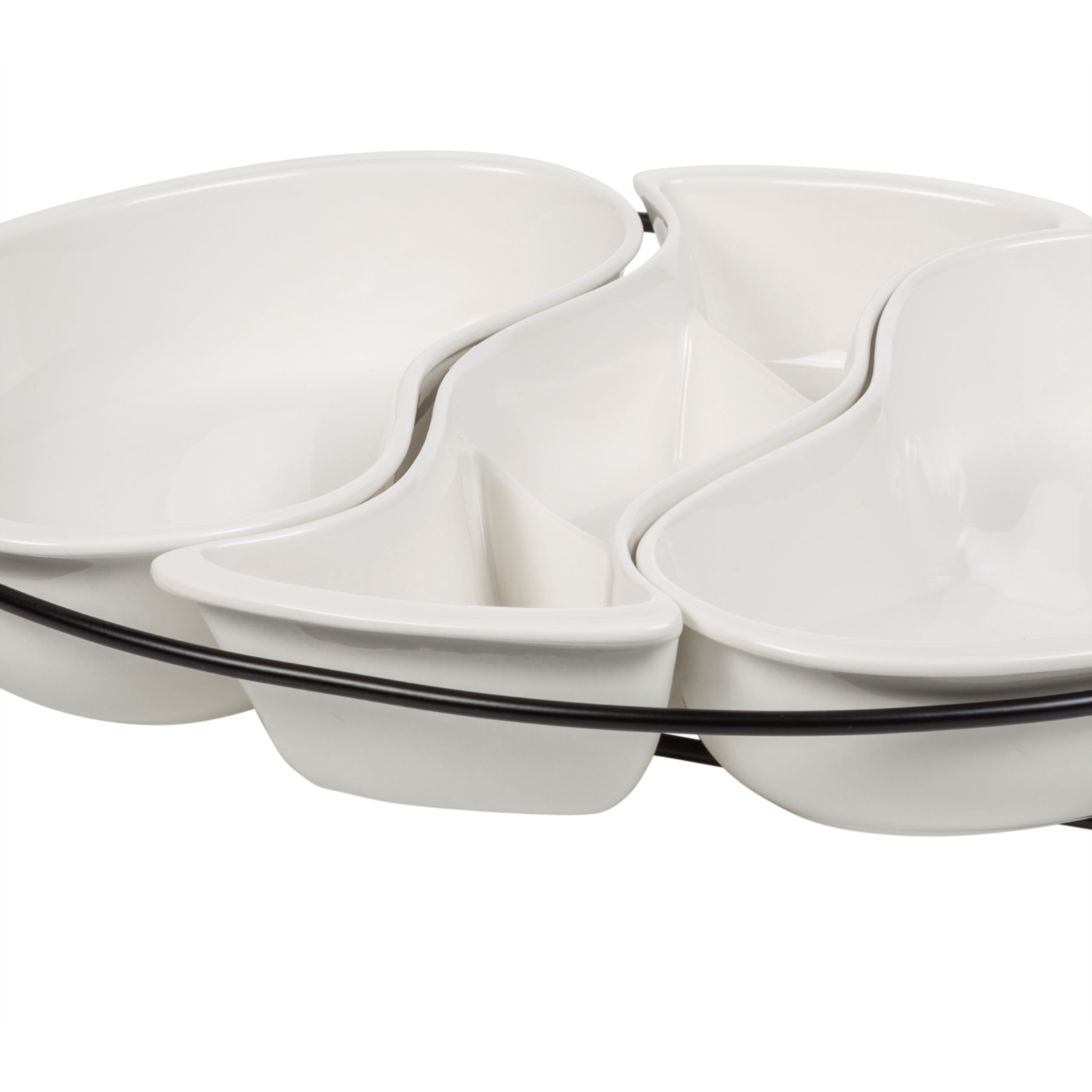 GURME OVAL SERVİS SET 53 x 37 x 24.5 cm