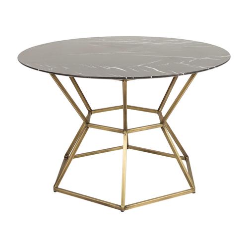  TOROS SİYAH PATİNELİ MERMER TABLA 120X120