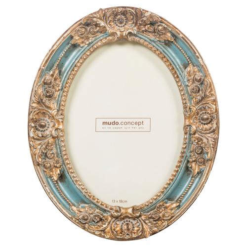  LOUIS GREEN ÇERÇEVE YUVARLAK 13X18CM