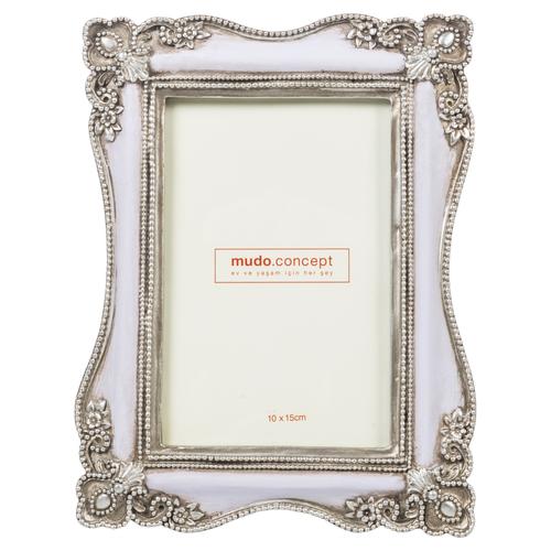  SILVER LEAFED ÇERÇEVE 10X15CM