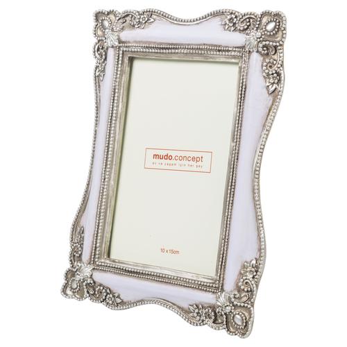  SILVER LEAFED ÇERÇEVE 10X15CM