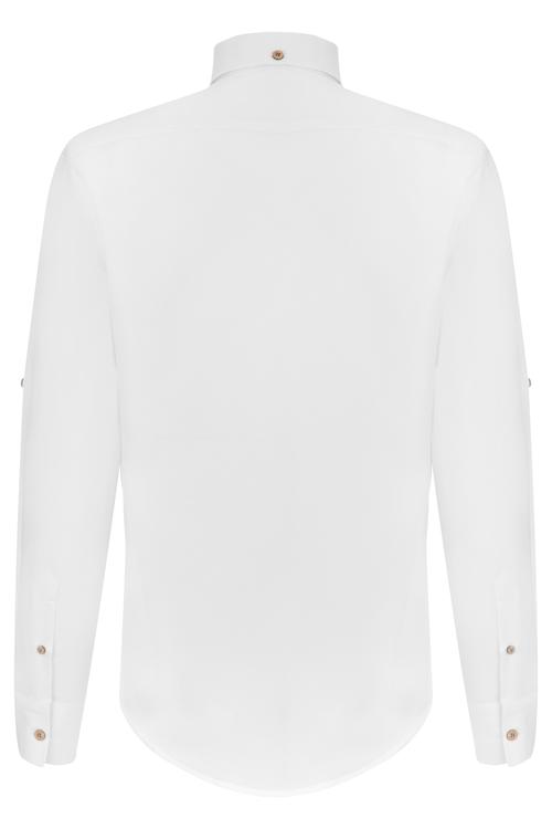  ÇİFT CEPLİ CASUAL GÖMLEK